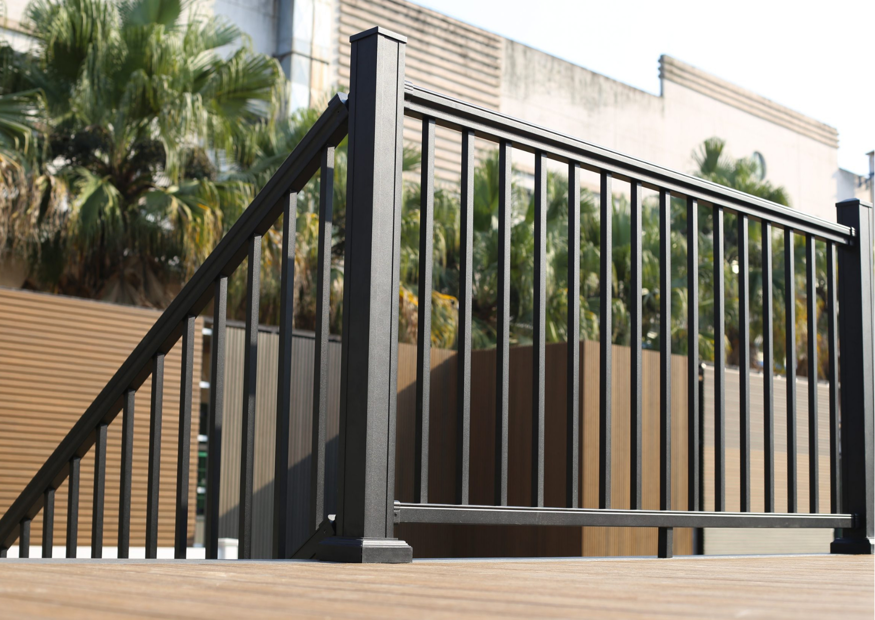 aluminum railing
